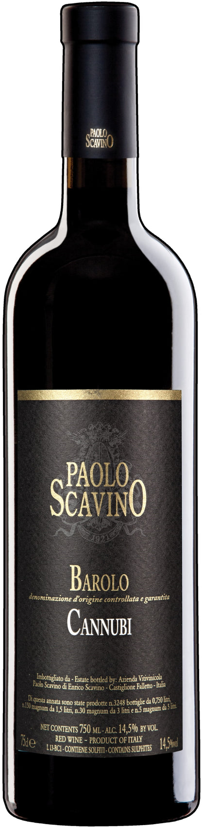 Barolo 'Cannubi', Paolo Scavino 2015