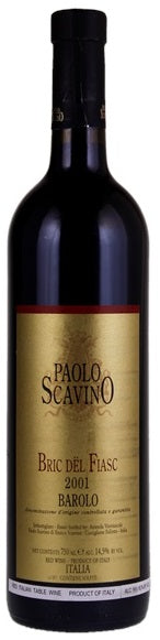 Barolo 'Carobric', Paolo Scavino 2001