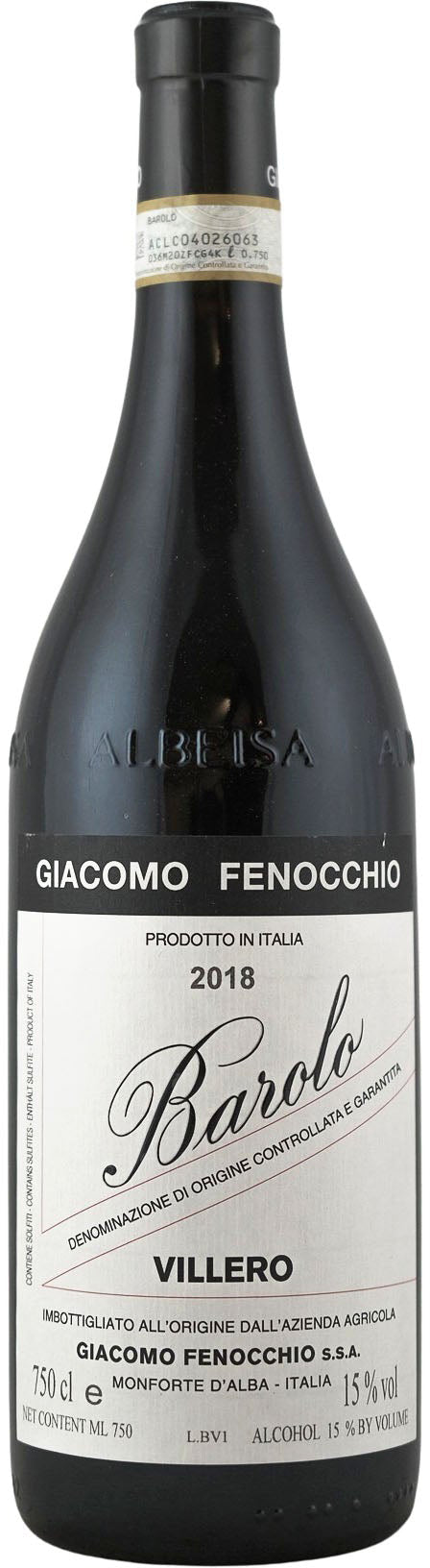 Barolo 'Villero', Giacomo Fenocchio 2018