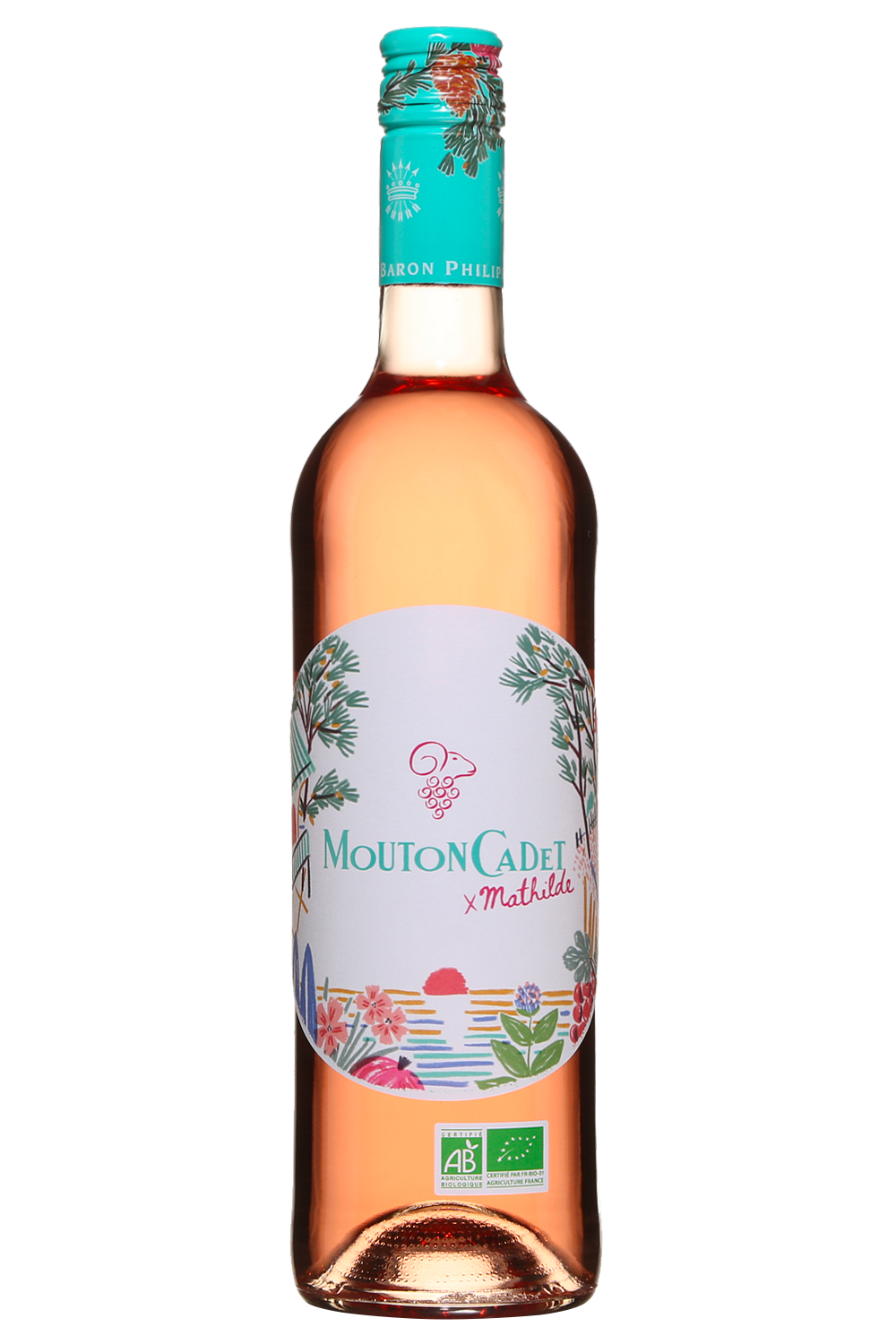 Baron Philippe de Rothschild Mouton Cadet Rosé x Mathilde 2023