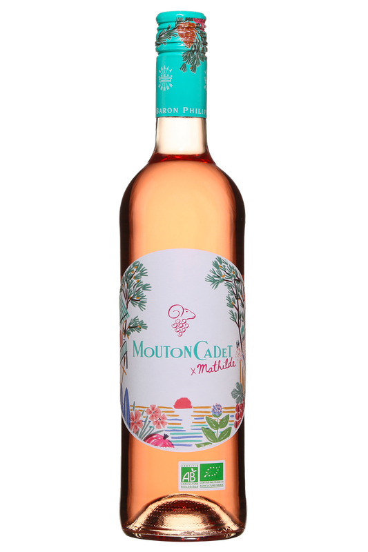 Baron Philippe de Rothschild Mouton Cadet Rosé x Mathilde 2023