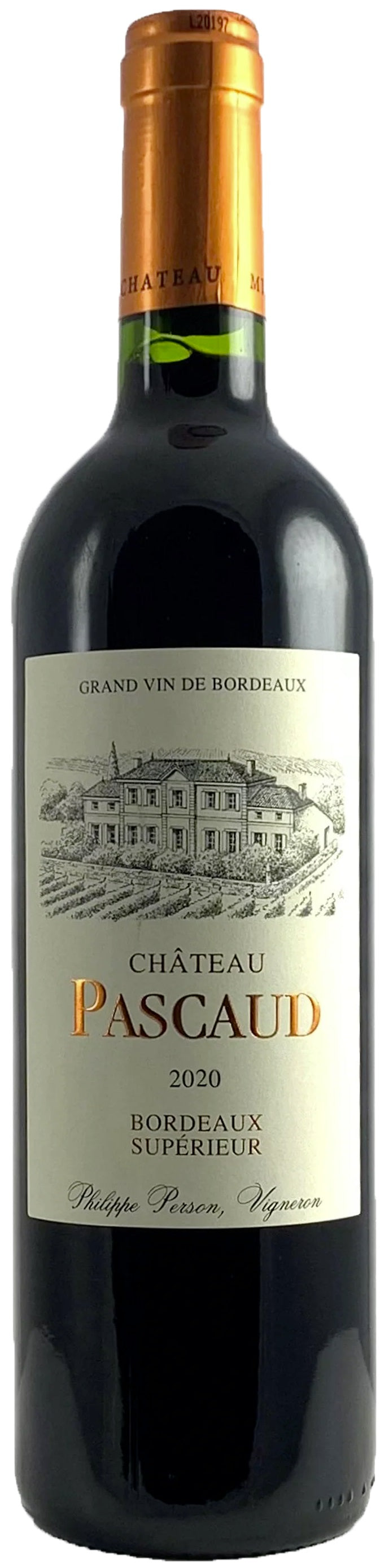 Bordeaux Superieur, Chateau Pascaud 2020
