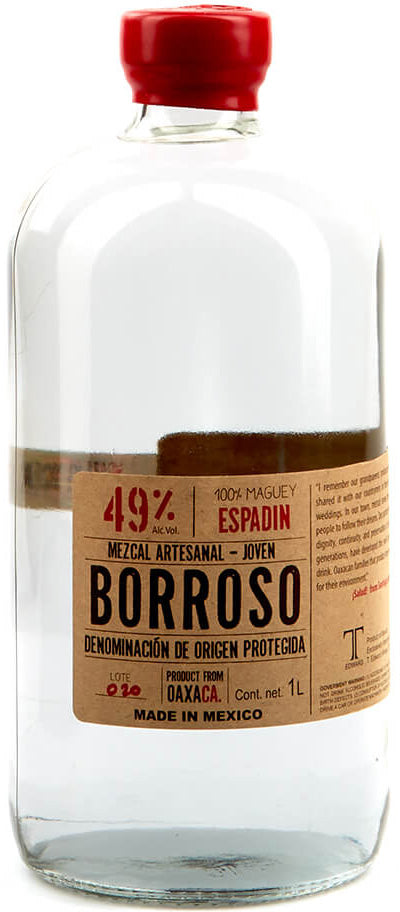 Borroso Mezcal Ancestral Santa Catarina Minas 6x1L (Case only)