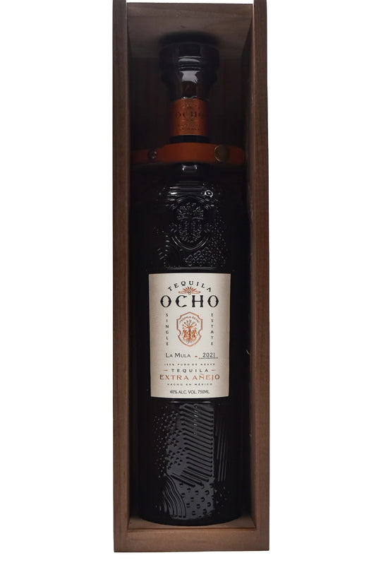 Ocho Tequila Extra Anejo La Mula 2021 750 ML