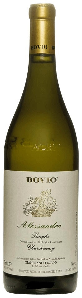 Bovio Langhe Bianco Chardonnay 2019 750-12 2019