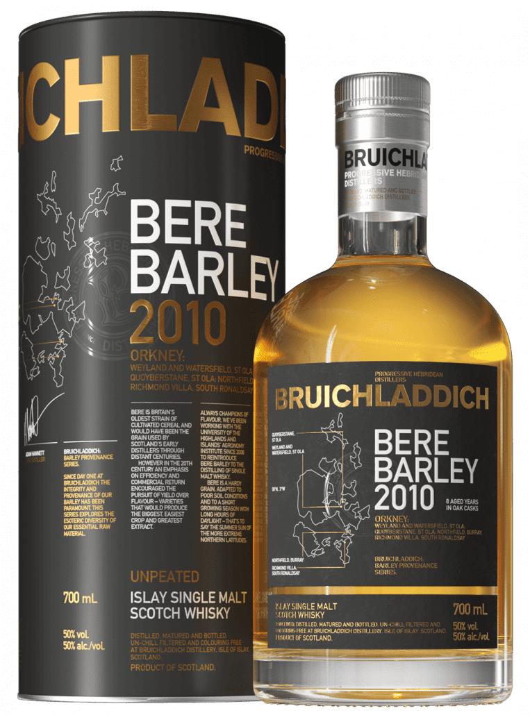 Bruichladdich Scotch Single Malt Bere Barley 2010