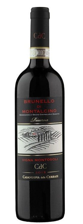 Brunello di Montalcino Riserva 'Vigna Montosoli', Casanuova delle Cerbaie 2015