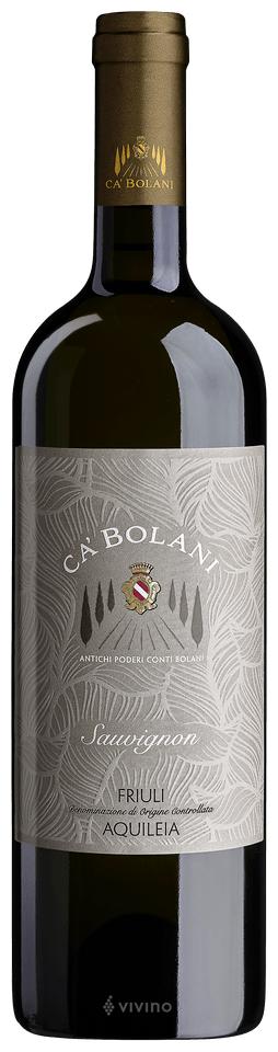 CA'BOLANI SAUVIGNON BLANC AQUI 2019