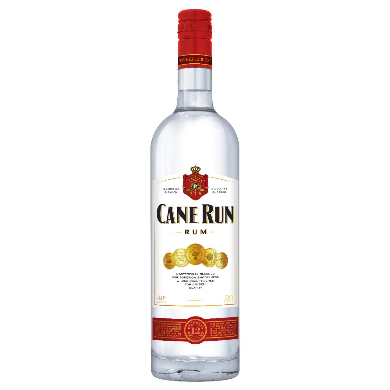CAN RUN WHITE RUM