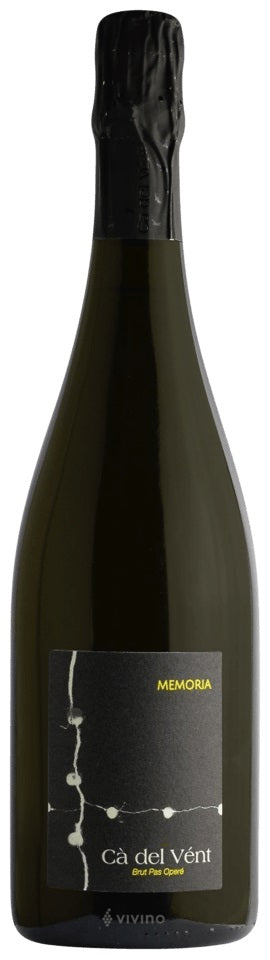 Cà del Vént Spumante Brut Pas Operé 'Memoria' 2014 2014