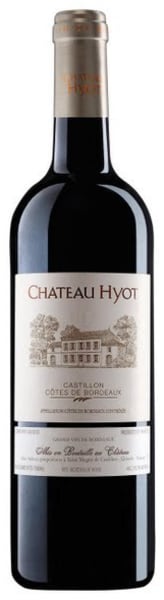 CHATEAU HYOT CASTILLON COTES DE BORDEAUX 2017 (Case only)