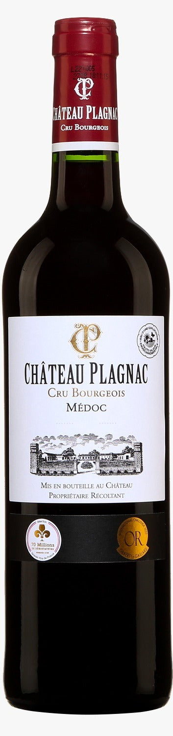 CHATEAU PLAGNAC CRU BOURGEOIS AOP MEDOC 2019 (Case only)