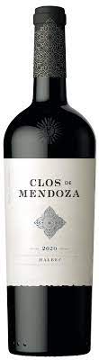 CLOS DE MENDOZA MALBEC 2020 (Case only)