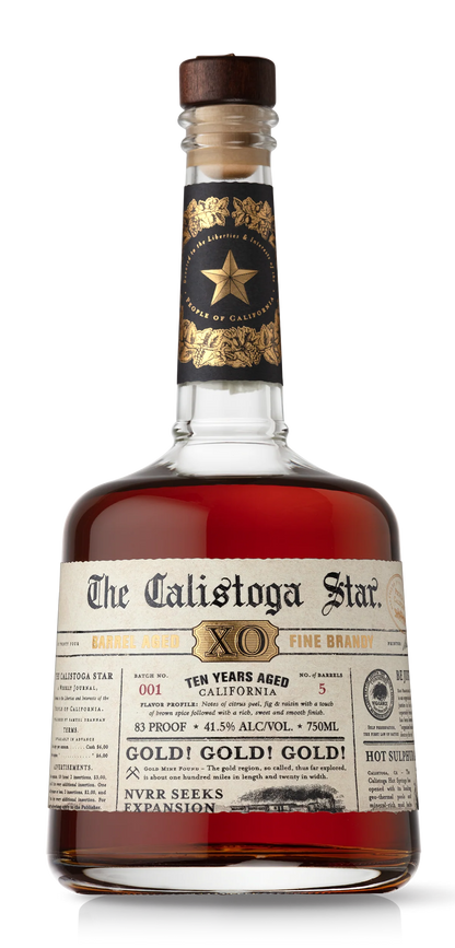Calistoga Star Xo Brandy