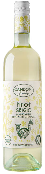 Candoni Pinot Grigio Organic Terre Siciliane 2022 2022