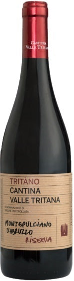 Cantina Valle Tritana Montepulciano d'Abruzzo Tritáno Riserva 2019