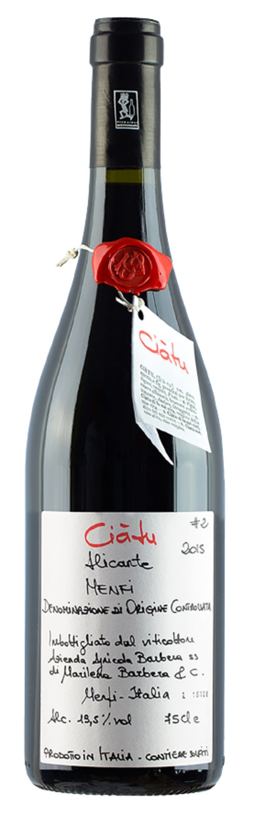 Cantine Barbera "Ciatu" Rosso IGT Sicilia 2017 12x750ml 2017 (Case only)