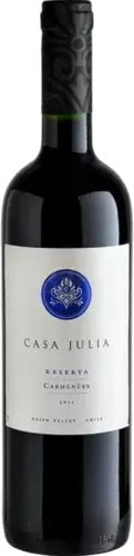 Casa Julia Cabernet Sauvignon Reserve, Maipo Valley 2019 12x 2019 (Case only)
