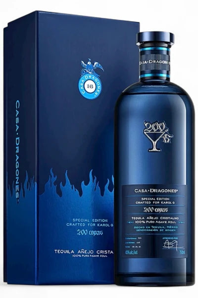 Casa Dragones X Karol G '200 Copas' Cristalino Tequila