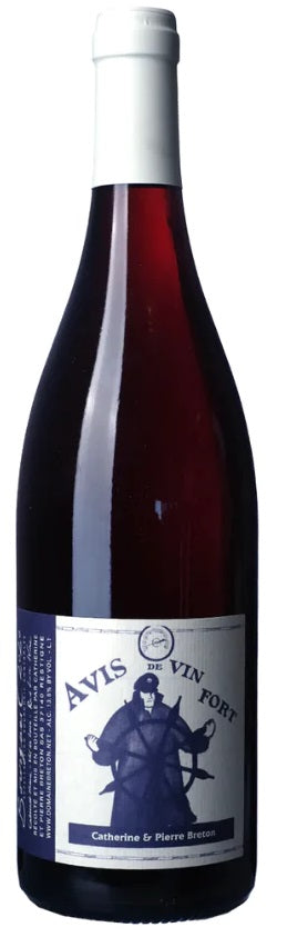 Catherine et Pierre Breton Bourgueil Avis de Vin Fort 2021 (Case only)