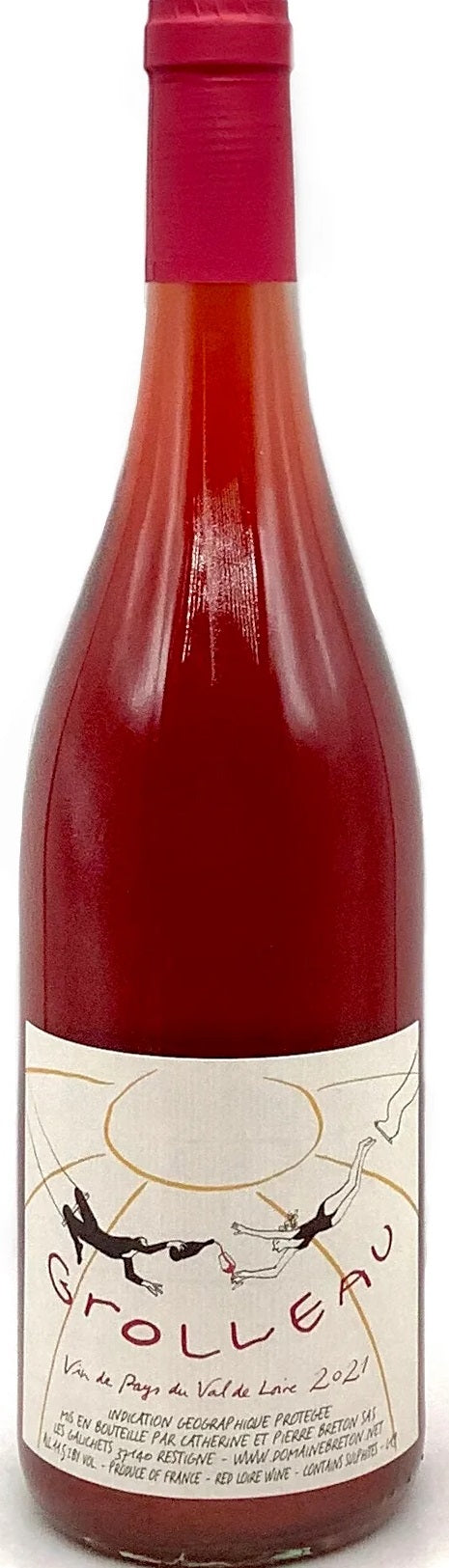 Catherine et Pierre Breton Val de Loire Rouge Grolleau 2021 (Case only)