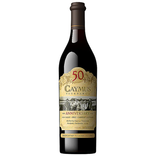 Caymus Vineyards Cabernet Sauvignon 50th Anniversary Napa Valley 2022