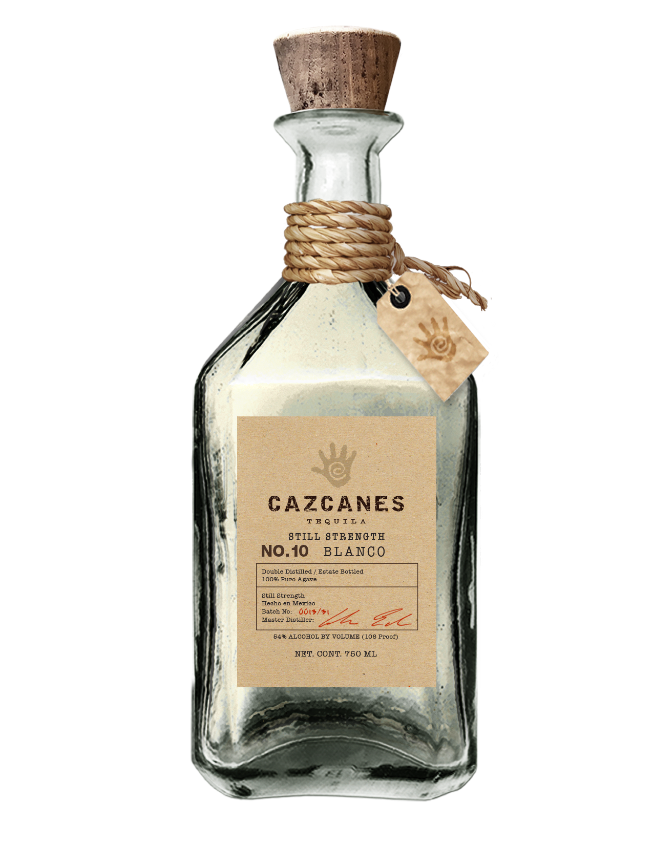 CAZCANES NO 10 BLANCO STILL STRENGTH 108PF