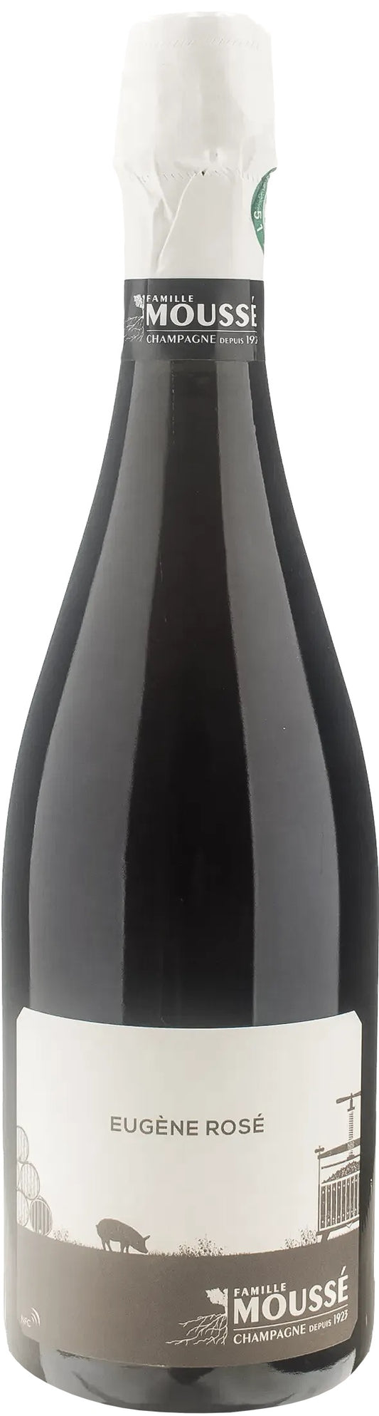 Champagne Eugene Rose Extra Brut [New Label], Famille Mousse
