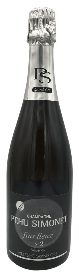 Champagne 'Fins Lieux #2 Les Crayeres Verzenay' Blanc de Noirs Extra Brut, Pehu-Simonet 2014