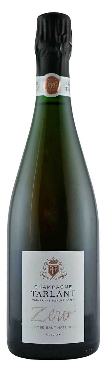 Champagne Tarlant Champagne Rosé "Zero" Brut Nature (2017 Base)
