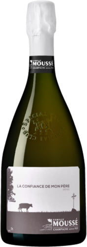 Champagne 'La Confiance de Mon Pere' Rose de Saignee, Famille Mousse [Club Bottle] 2019