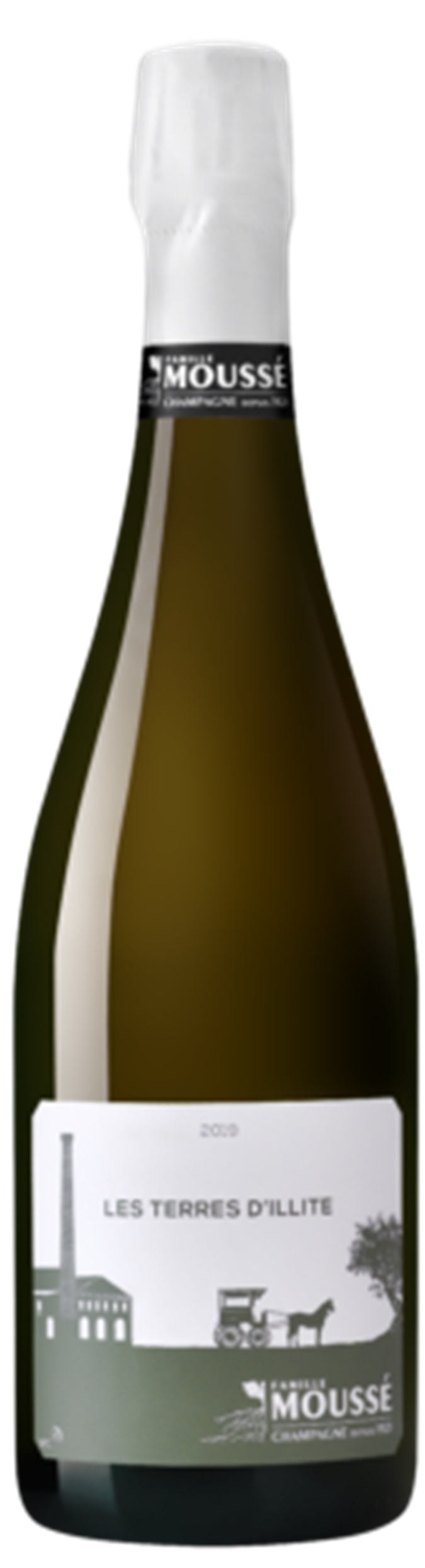Champagne 'Terre d'Illite' Extra Brut [New Label], Famille Mousse 2019