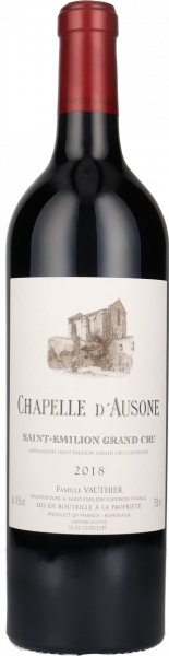 Chapelle D'Ausone Saint Emilion GC 2018 3/750ml 2018
