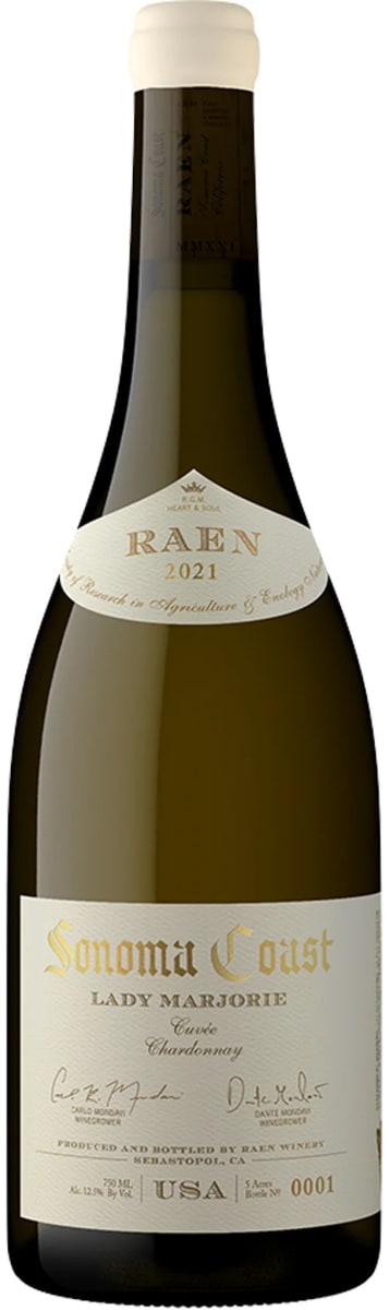 Chardonnay 'Lady Marjorie' Sonoma Coast, RAEN 2021