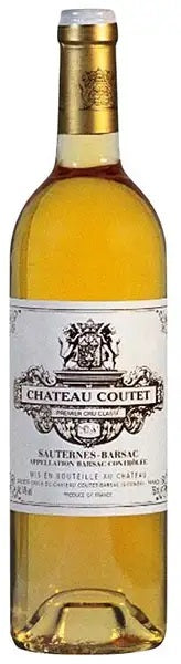 Château Coutet (Sauternes-Barsac) Sauternes 1er Grand Cru Classe Sauternes 2019
