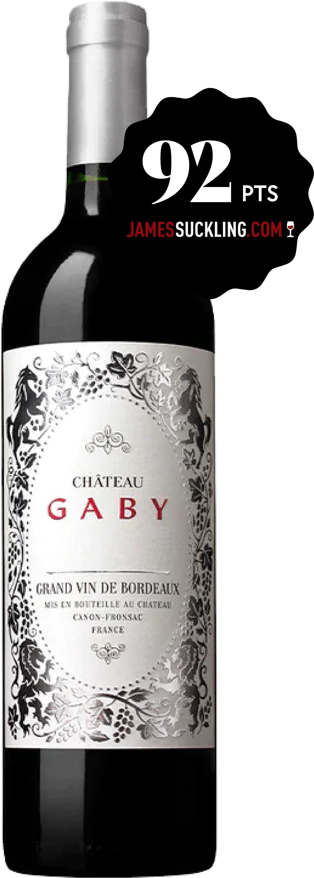 Château Gaby Grand Vin De Bordeaux 2014