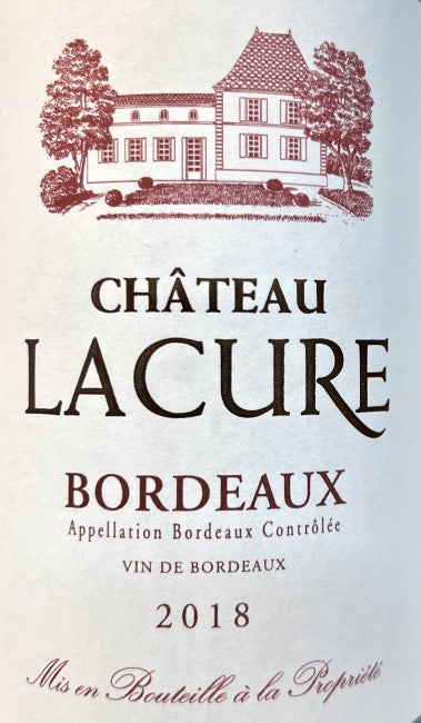 Château Lacure Bordeaux Rouge 2018