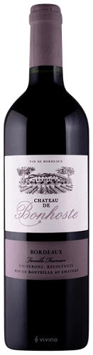 Chateau de Bonhoste(SlimKeg) Bordeaux Rouge 2019 1x20L 2019 (Case only)
