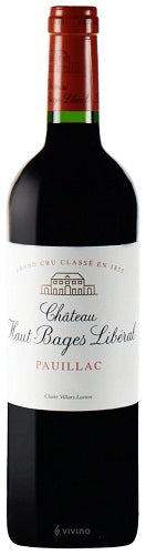 Chateau Haut Bages Liberal Pauillac 2000 6/1.5L 2000
