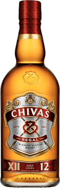 Buy Chivas Regal 12 Year Scotch - 750 ML – Wine Chateau