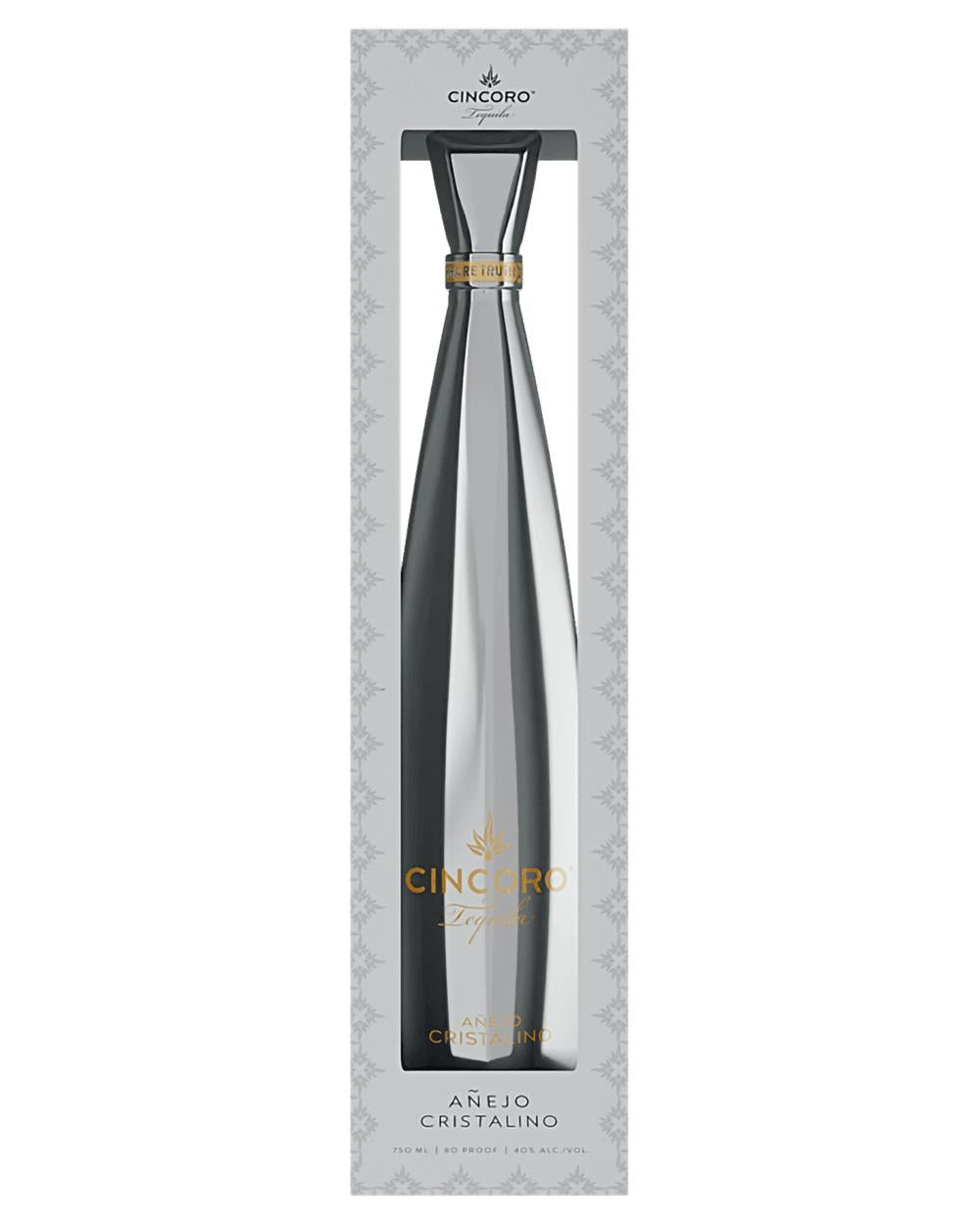 Cincoro Cristalino Anejo 100% De Agave