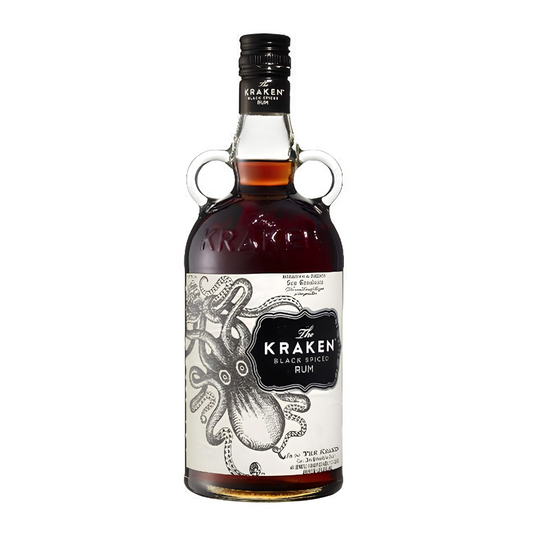 The Kraken Black Spiced Rum White Label 750ml