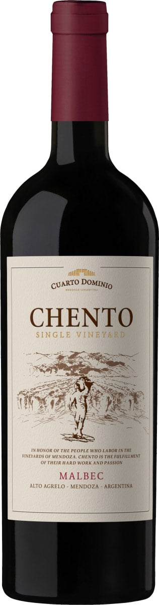 Cuarto Dominio Malbec 'Chento Single Vineyard' 2022 2022