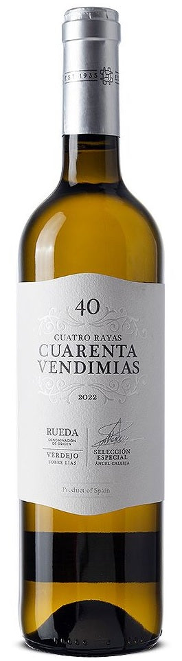 Cuatro Rayas Cuarenta Vendemias Rueda Verdejo 2022