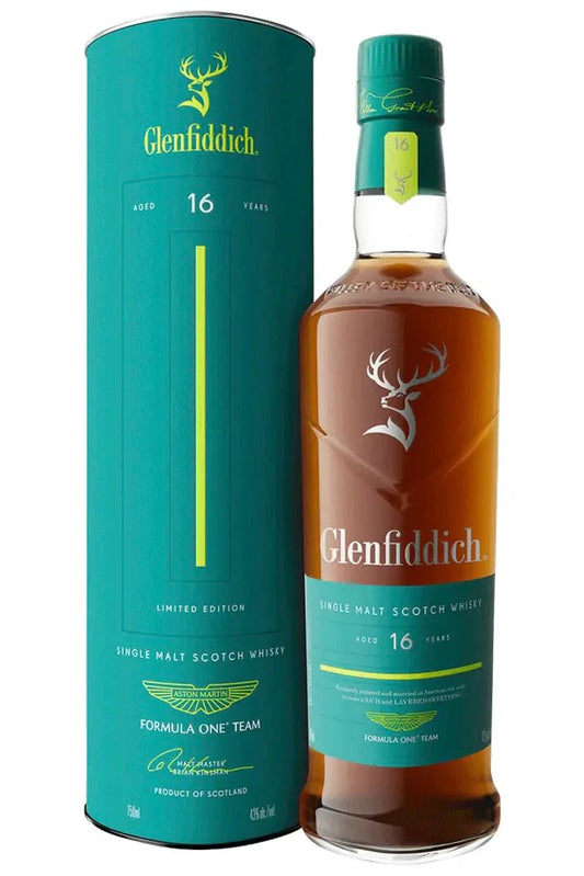 Glenfiddich Aston Martin Formula 1 Limited Edition 16 Year Old Single Malt Scotch Whisky