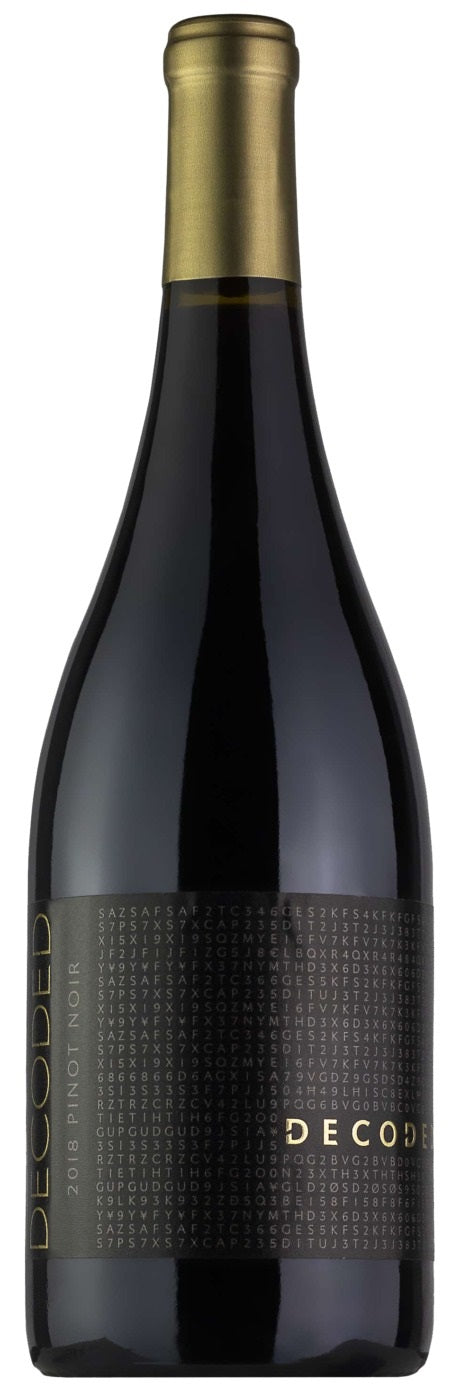 DECODED CARNEROS PINOT NOIR 2018 (Case only)