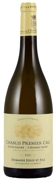 DOMAINE JOLLY CHABLIS 1ER CRU FOURCHAUME 2021