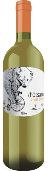 D'Orsaria "Bear" Pinot Grigio IGT 2020 12x750ml 2020 (Case only)