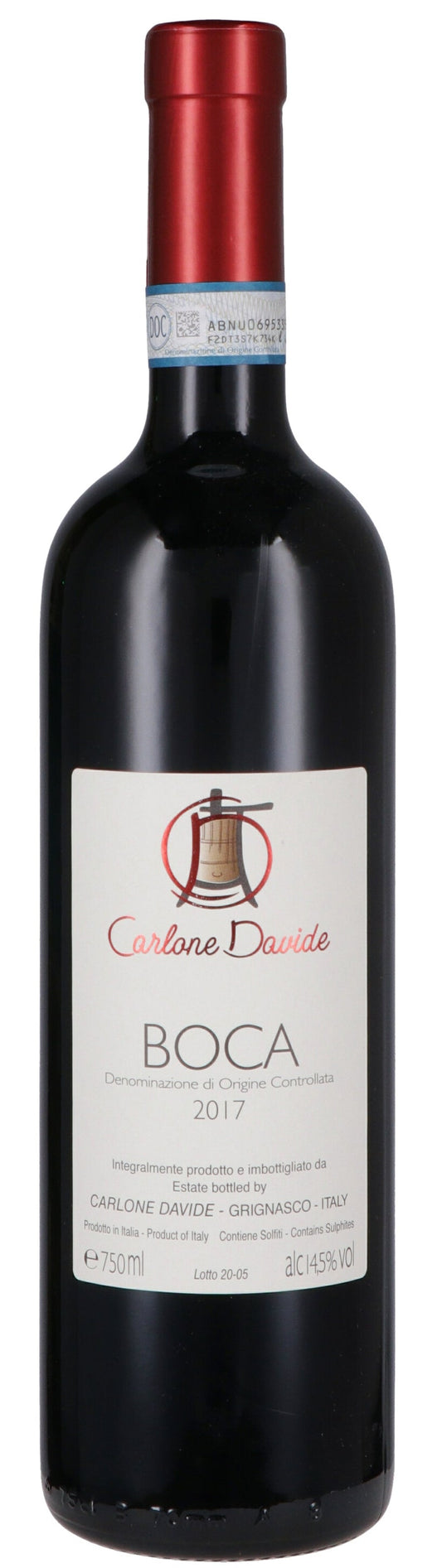 Davide Carlone Boca DOC 2017 12x750ml 2017 (Case only)
