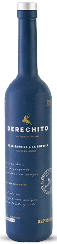 Derechito Tequila Reposado Tequila